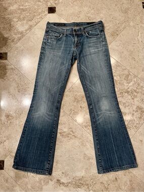 Citizens of Humanity Ingrid #002 Stretch Low Waist Flare Jeans Size 27